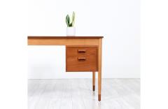  B rge Mogensen Borge Mogensen B rge Mogensen Teak Oak Executive Desk for S borg M bler - 3142435