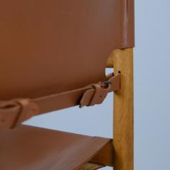  B rge Mogensen Borge Mogensen Borge Mogensen Armchairs 3238 Hunting Chair in Oak Leather Fredericia - 4266743