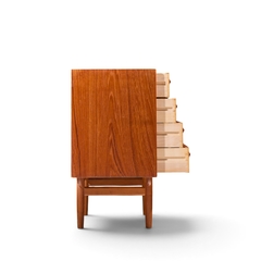  B rge Mogensen Borge Mogensen Borge Mogensen Mid Century Danish Modern Teak and Oak Chest of Drawers Pair - 4742481