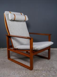  B rge Mogensen Borge Mogensen Borge Mogensen Model 2254 Sled Chair 1956 for Fredericia Denmark - 2284737