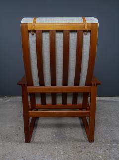 B rge Mogensen Borge Mogensen Borge Mogensen Model 2254 Sled Chair 1956 for Fredericia Denmark - 2284739