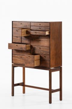  B rge Mogensen Borge Mogensen Cabinet in Brass and Rosewood by B rge Mogensen 1960s - 4506827