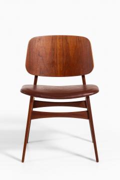  B rge Mogensen Borge Mogensen Dining Chairs Model 122 Shell Chair Produced by S borg M bler - 1948251
