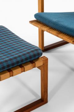  B rge Mogensen Borge Mogensen Easy Chair Model BM 2254 Sl destolen with Stool - 1969248