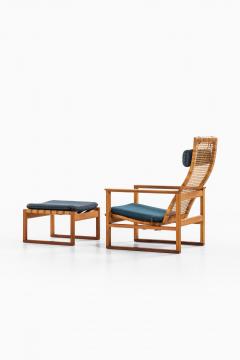  B rge Mogensen Borge Mogensen Easy Chair Model BM 2254 Sl destolen with Stool - 1969249