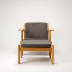  B rge Mogensen Borge Mogensen Model 227 Armchair 228 Footstool by B rge Mogensen Denmark 1960s - 2273501