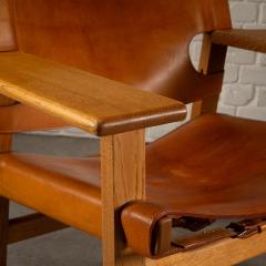  B rge Mogensen Borge Mogensen Pair of BM2226 Spanish Chairs B rge Mogensen Denmark 1960s - 3842551