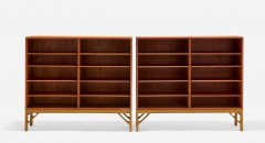  B rge Mogensen Borge Mogensen Pair of Borge Mogensen BookSelves in Teak and Oak - 4440393