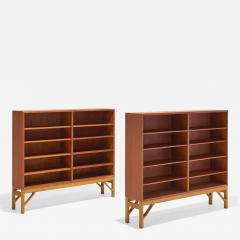  B rge Mogensen Borge Mogensen Pair of Borge Mogensen BookSelves in Teak and Oak - 4440603