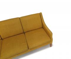  B rge Mogensen Borge Mogensen Scandinavian 3 Seat Sofa in the Manner of B rge Mogensen - 4315633
