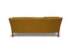  B rge Mogensen Borge Mogensen Scandinavian 3 Seat Sofa in the Manner of B rge Mogensen - 4315635