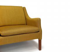  B rge Mogensen Borge Mogensen Scandinavian 3 Seat Sofa in the Manner of B rge Mogensen - 4315639