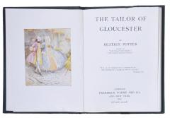  BEATRIX POTTER The Tailor of Gloucester by BEATRIX POTTER - 2941524