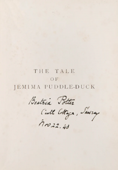  BEATRIX POTTER The Tale of Jemima Puddle Duck by Beatrix POTTER - 3644629