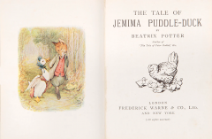  BEATRIX POTTER The Tale of Jemima Puddle Duck by Beatrix POTTER - 3644631