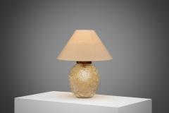  BOR NS BOR S Model 542 Glass Table Lamp by Bor ns Sweden ca 1940s - 4317836