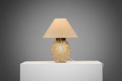  BOR NS BOR S Model 542 Glass Table Lamp by Bor ns Sweden ca 1940s - 4317842
