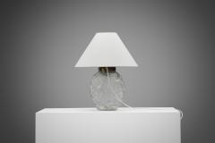  BOR NS BOR S Model 542 Glass Table Lamp by Bor ns Sweden ca 1940s - 4317843