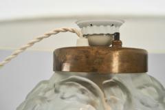  BOR NS BOR S Model 542 Glass Table Lamp by Bor ns Sweden ca 1940s - 4317845