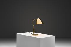  BOR NS BOR S Model 8410 Brass Table Lamp by Karl Bor n for Bor ns Sweden 1940s - 4638086