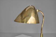  BOR NS BOR S Model 8410 Brass Table Lamp by Karl Bor n for Bor ns Sweden 1940s - 4638176