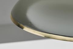  BOR NS BOR S Model B8453 Brass and Wood Table Lamp for Bor ns Sweden 1930s - 4338022