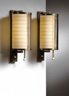  BOR NS BOR S Pair of Bor ns Bor s wall lamps - 4654623