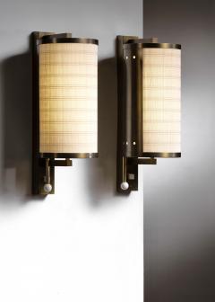  BOR NS BOR S Pair of Bor ns Bor s wall lamps - 4654625