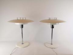  BOR NS BOR S Pair of Table Lamps Aurora Borens Sweden 1970s - 2396371