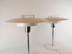  BOR NS BOR S Pair of Table Lamps Aurora Borens Sweden 1970s - 2396374