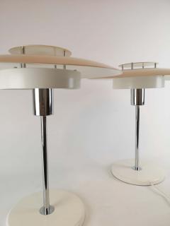  BOR NS BOR S Pair of Table Lamps Aurora Borens Sweden 1970s - 2396377