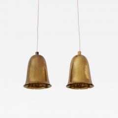  BOR NS BOR S Set of Two Lovely Mid Century Modern Pendant Lamps by Bor ns Bor s Sweden 1950s - 3330988