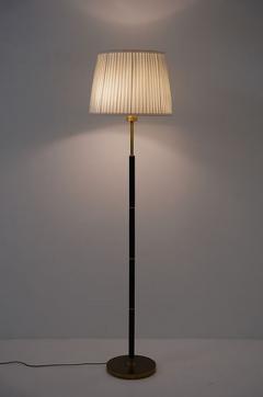  BOR NS BOR S Swedish Brass and Wood Floor Lamp by Bor ns - 3102502