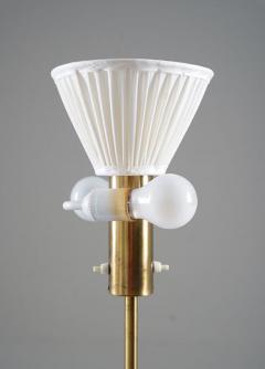  BOR NS BOR S Swedish Brass and Wood Floor Lamp by Bor ns - 3102504