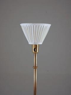  BOR NS BOR S Swedish Brass and Wood Floor Lamp by Bor ns - 3313171