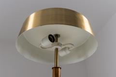  BOR NS BOR S Swedish Midcentury Table Lamps in Brass and Wood by Bor ns - 900905