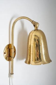  BOR NS BOR S Swedish Perforated Brass Wall Lamps by Bor ns - 3263461
