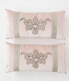  BViz Designs Pair of Blush Pink Velvet Pillows - 785670