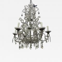  Baccarat 19th Century Italian Crystal Chandelier - 4267239