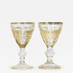  Baccarat 2 Pcs Set of Baccarat Harcourt Empire Collection Crystal Glasses - 3490346