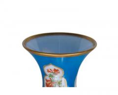  Baccarat A Large and Exquisite Pair of French Baccarat Opaline Glass Vases - 4123774