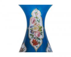  Baccarat A Large and Exquisite Pair of French Baccarat Opaline Glass Vases - 4123806