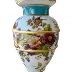  Baccarat A Very Large French Baccarat Enameled Opaline Glass Decorated Vase Circa 1845 - 3914930