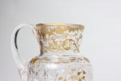  Baccarat Antique Baccarat Cut Crystal Pitcher with Gold Encrusted Decoration 1880 - 3597520