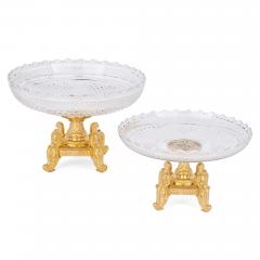  Baccarat Antique seven piece crystal and ormolu centrepiece garniture by Baccarat - 3792704