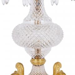  Baccarat Antique seven piece crystal and ormolu centrepiece garniture by Baccarat - 3792717