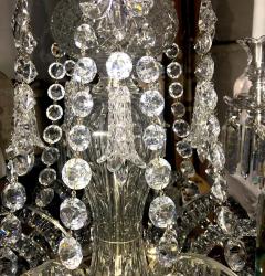  Baccarat Baccarat Crystal Exceptional Chandelier France Early 19th Century - 1730345