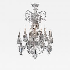  Baccarat Baccarat Crystal Exceptional Chandelier France Early 19th Century - 1732040