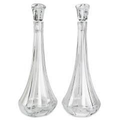  Baccarat Baccarat Glass Neptune Decanter Set of 2 - 4310815