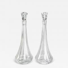  Baccarat Baccarat Glass Neptune Decanter Set of 2 - 4311333